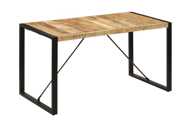 Ruokapöytä 140x70x75 cm mangopuu - Ruskea - Huonekalut - Pöytä & ruokailuryhmä - Ruokapöydät & keittiön pöydät