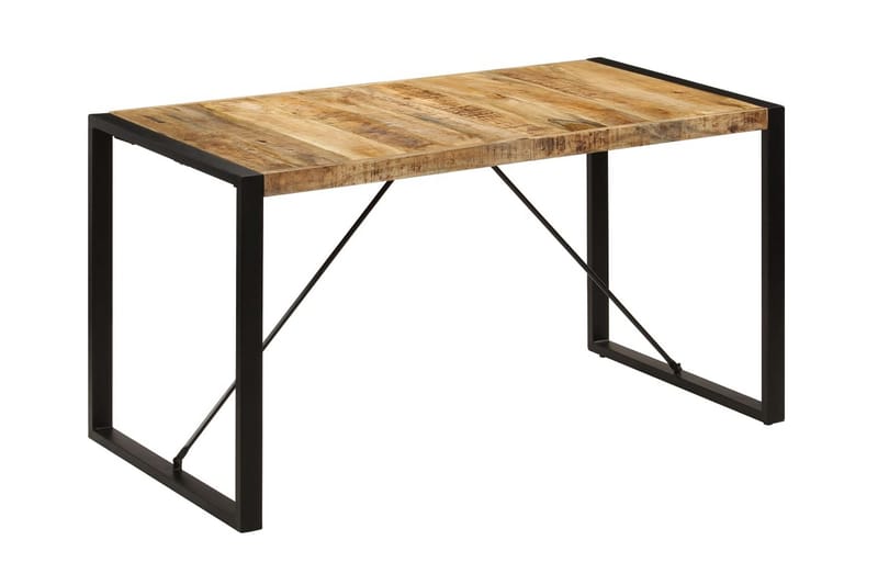 Ruokapöytä 140x70x75 cm mangopuu - Ruskea - Huonekalut - Pöytä & ruokailuryhmä - Ruokapöydät & keittiön pöydät