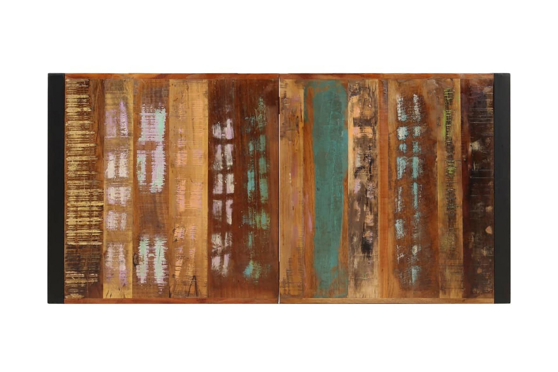 Ruokapöytä 140x70x75 cm uusiokäytetty puu - Monivärinen - Huonekalut - Pöytä & ruokailuryhmä - Ruokapöydät & keittiön pöydät