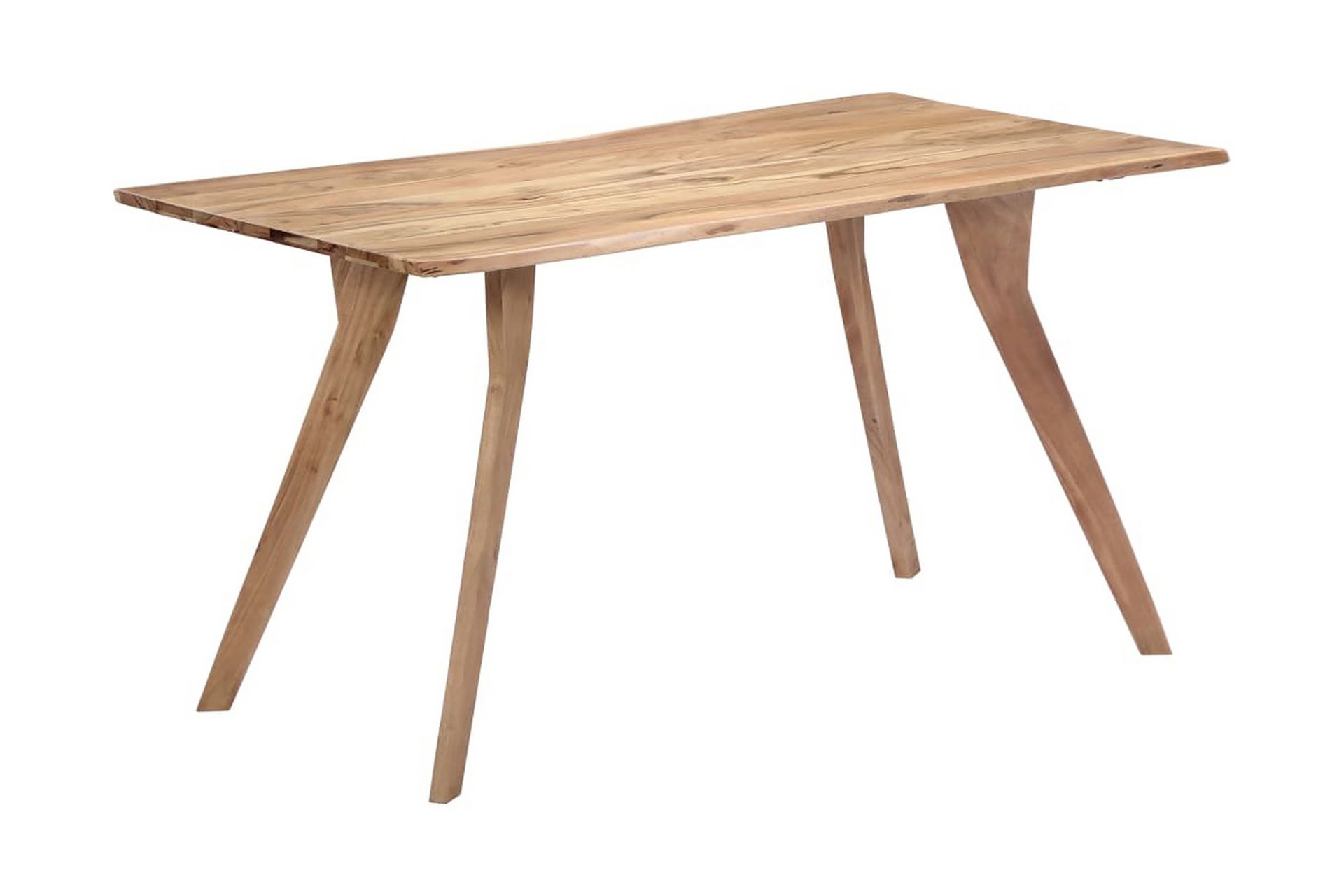 Ruokapöytä 140x80x76 cm akaasiapuu - Ruskea - Huonekalut - Pöytä & ruokailuryhmä - Ruokapöydät & keittiön pöydät