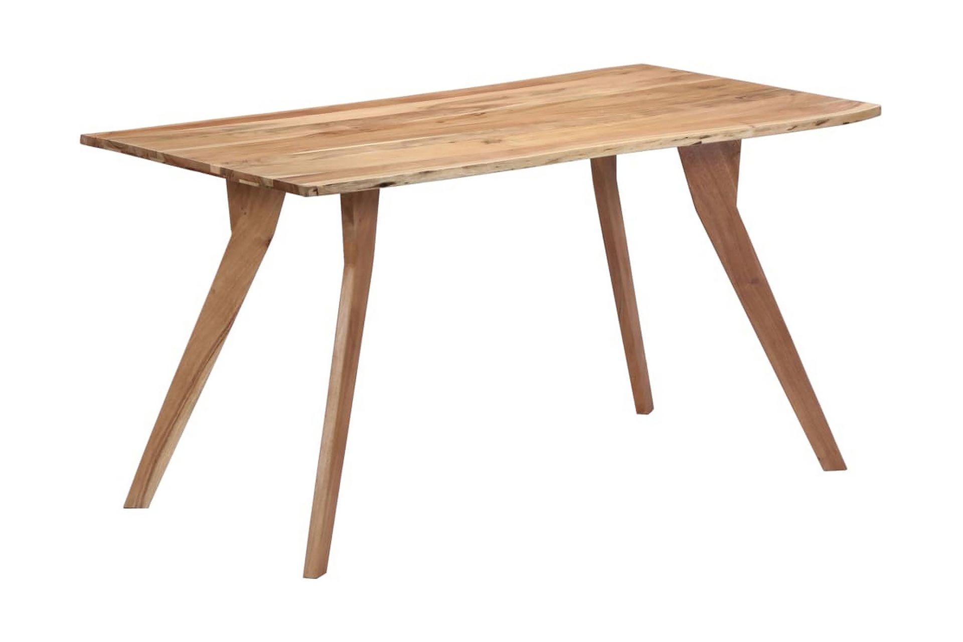 Ruokapöytä 140x80x76 cm akaasiapuu - Ruskea - Huonekalut - Pöytä & ruokailuryhmä - Ruokapöydät & keittiön pöydät