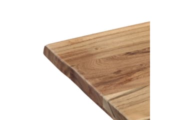 Ruokapöytä 140x80x76 cm akaasiapuu - Ruskea - Huonekalut - Pöytä & ruokailuryhmä - Ruokapöydät & keittiön pöydät