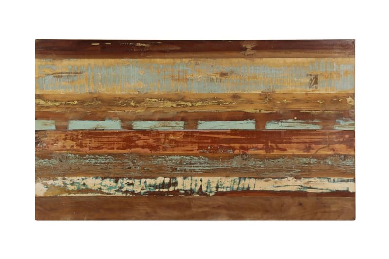 Ruokapöytä 140x80x76 cm uusiokäytetty puu - Monivärinen - Huonekalut - Pöytä & ruokailuryhmä - Ruokapöydät & keittiön pöydät