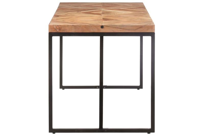 Ruokapöytä 160x70x76 cm täysi akaasia- ja mangopuu - Ruskea - Huonekalut - Pöytä & ruokailuryhmä - Ruokapöydät & keittiön pöydät