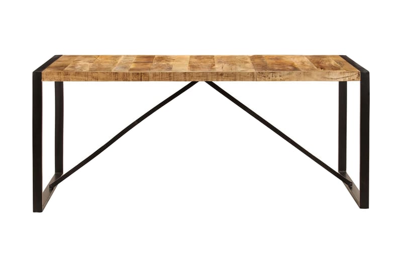 Ruokapöytä 180x90x75 cm mangopuu - Ruskea - Huonekalut - Pöytä & ruokailuryhmä - Ruokapöydät & keittiön pöydät