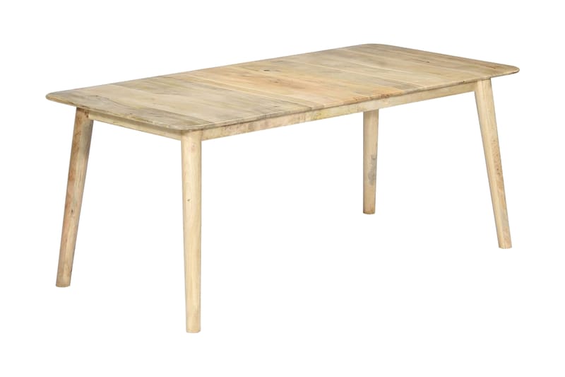 Ruokapöytä 180x90x76 cm mangopuu - Ruskea - Huonekalut - Pöytä & ruokailuryhmä - Ruokapöydät & keittiön pöydät