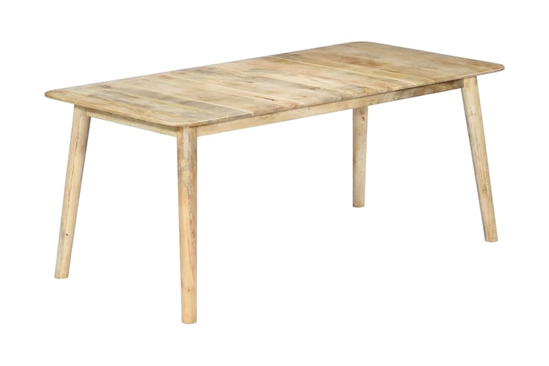Ruokapöytä 180x90x76 cm mangopuu - Ruskea - Huonekalut - Pöytä & ruokailuryhmä - Ruokapöydät & keittiön pöydät