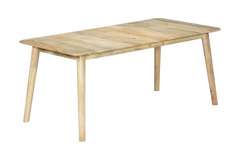 Ruokapöytä 180x90x76 cm mangopuu - Ruskea - Huonekalut - Pöytä & ruokailuryhmä - Ruokapöydät & keittiön pöydät