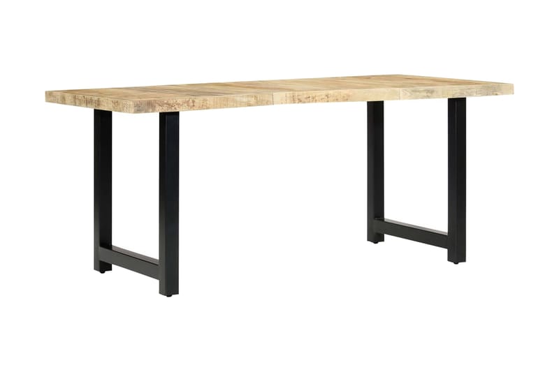 Ruokapöytä 180x90x76 cm mangopuu - Ruskea - Huonekalut - Pöytä & ruokailuryhmä - Ruokapöydät & keittiön pöydät