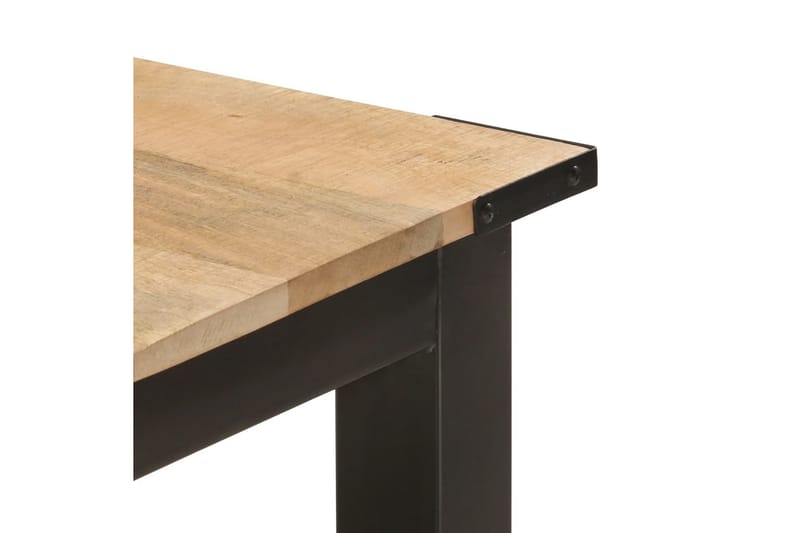 Ruokapöytä 180x90x76 cm täysi karkea mangopuu - Ruskea - Huonekalut - Pöytä & ruokailuryhmä - Ruokapöydät & keittiön pöydät