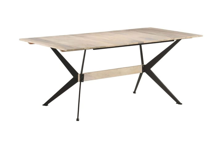 Ruokapöytä 180x90x76 cm täysi mangopuu - Ruokapöydät & keittiön pöydät