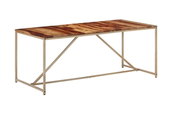 Ruokapöytä 180x90x76 cm täysi seesampuu - Ruskea - Ruokapöyd�ät & keittiön pöydät