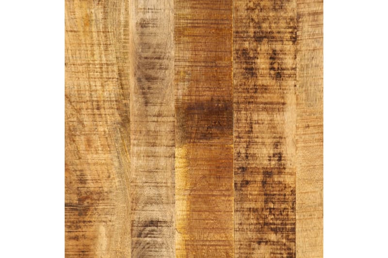 Ruokapöytä 220x100x75 cm kiinteä mangopuu - Ruskea - Huonekalut - Pöytä & ruokailuryhmä - Ruokapöydät & keittiön pöydät