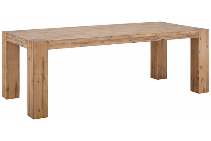 Ruokapöytä Aisha 160 cm - Akaasia Ruskea - Ruokapöydät & keittiön pöydät