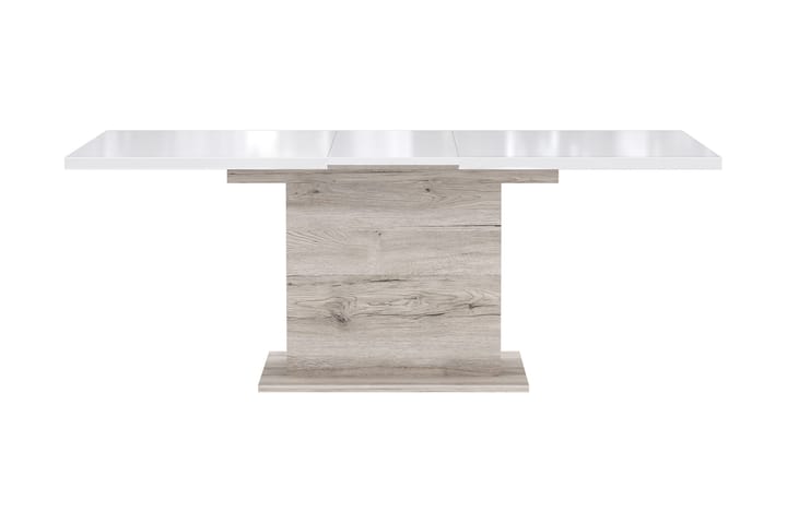 Ruokapöytä Ajanel 160 cm - Ruskea/Valkoinen - Ruokapöydät & keittiön pöydät
