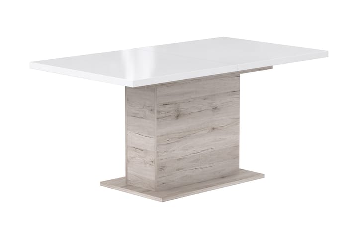 Ruokapöytä Ajanel 160 cm - Ruskea/Valkoinen - Ruokapöydät & keittiön pöydät