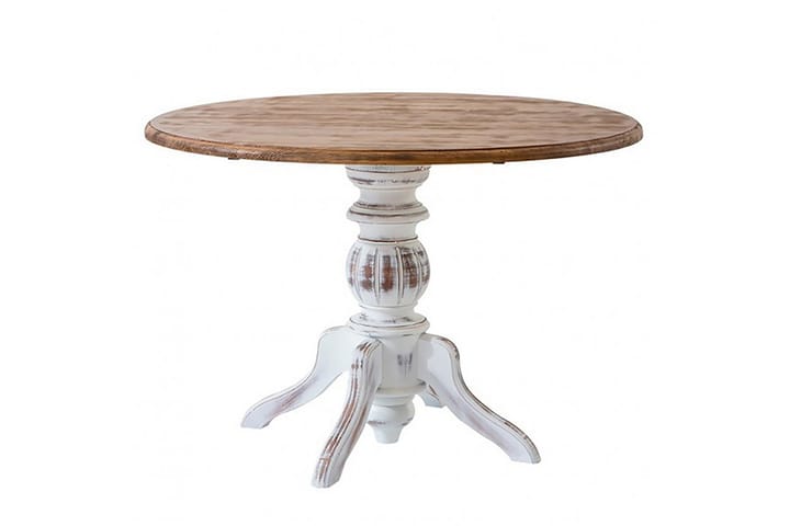 Ruokapöytä Albero 115 cm - Pähkinä/Valkoinen - Ruokap�öydät & keittiön pöydät