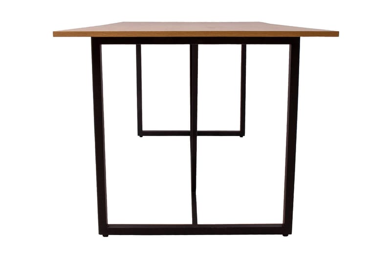 Ruokapöytä Amsterdam Tammi/Musta - Huonekalut - Pöytä & ruokailuryhmä - Ruokapöydät & keittiön pöydät