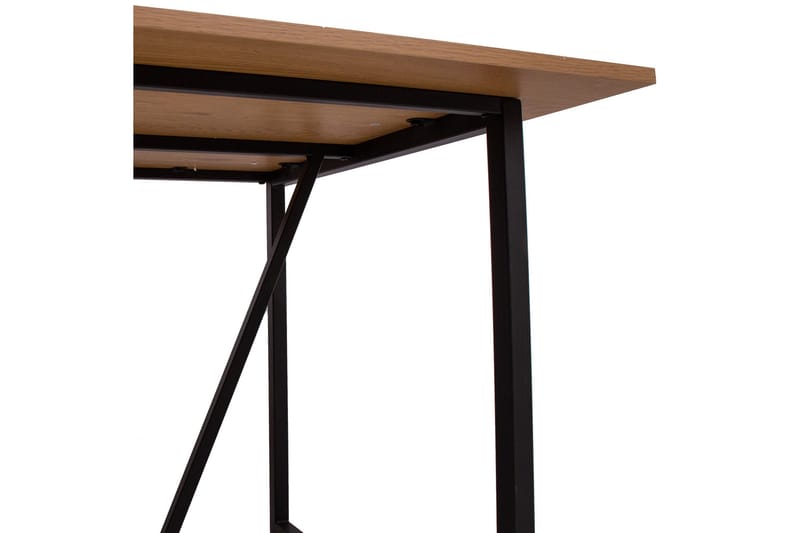 Ruokapöytä Amsterdam Tammi/Musta - Huonekalut - Pöytä & ruokailuryhmä - Ruokapöydät & keittiön pöydät
