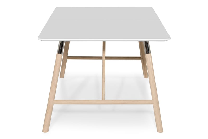 Ruokapöytä Andrarum Waltham jatkettava ruokapöytä 180 cm Valkoinen - Huonekalut - Pöytä & ruokailuryhmä - Ruokapöydät & keittiön pöydät