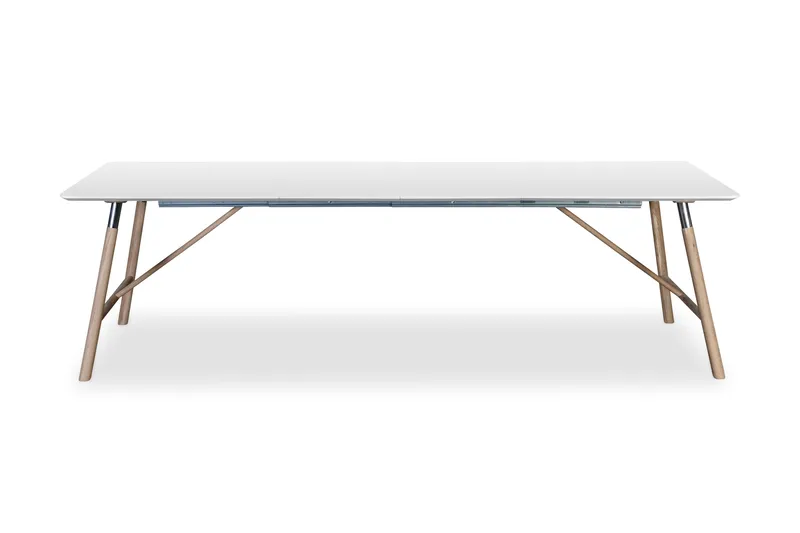 Ruokapöytä Andrarum Waltham jatkettava ruokapöytä 180 cm Valkoinen, undefined