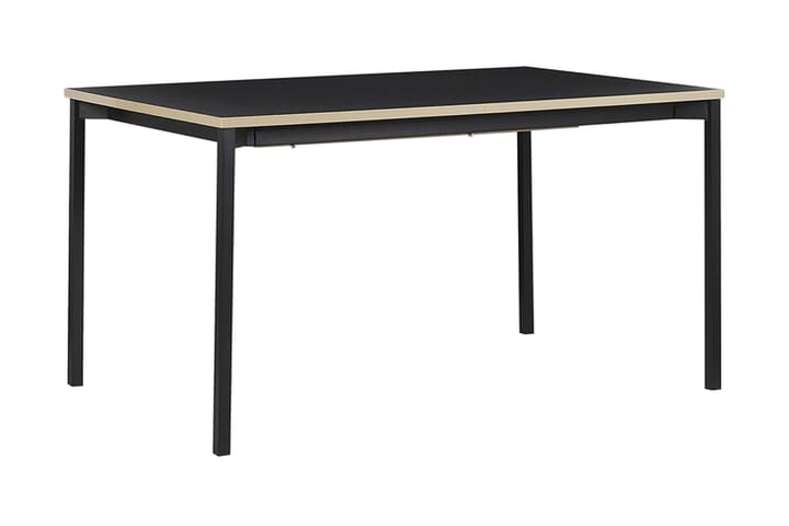 Ruokapöytä Arvier 190 cm kokoontaitettava - Musta - Ruokapöydät & keittiön pöydät - Kokoontaitettavat pöydät