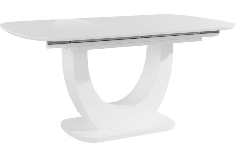 Ruokapöytä Ashleys Soikea 160 cm - Valkoinen - Huonekalut - Pöytä & ruokailuryhmä - Ruokapöydät & keittiön pöydät