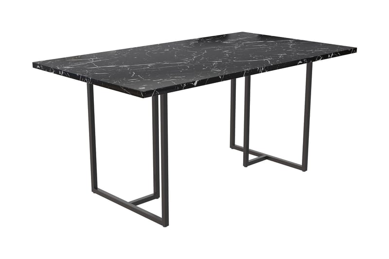 Ruokapöytä Astoria Marmori - Musta - Huonekalut - Pöytä & ruokailuryhmä - Ruokapöydät & keittiön pöydät