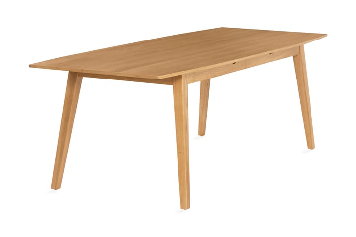 Ruokapöytä Barke Jatkettava 180-230 cm Massiivitammi - Tiikki - Ruokapöydät & keittiön pöydät