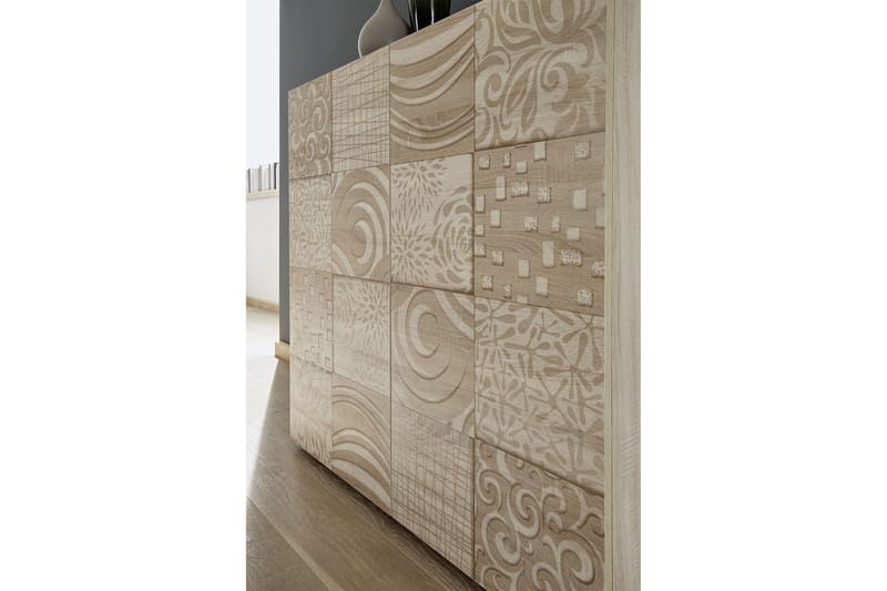 Ruokapöytä Bayoner Jatkettava 180 cm - Valkoinen/Beige/Harmaa - Huonekalut - Pöytä & ruokailuryhmä - Ruokapöydät & keittiön pöydät