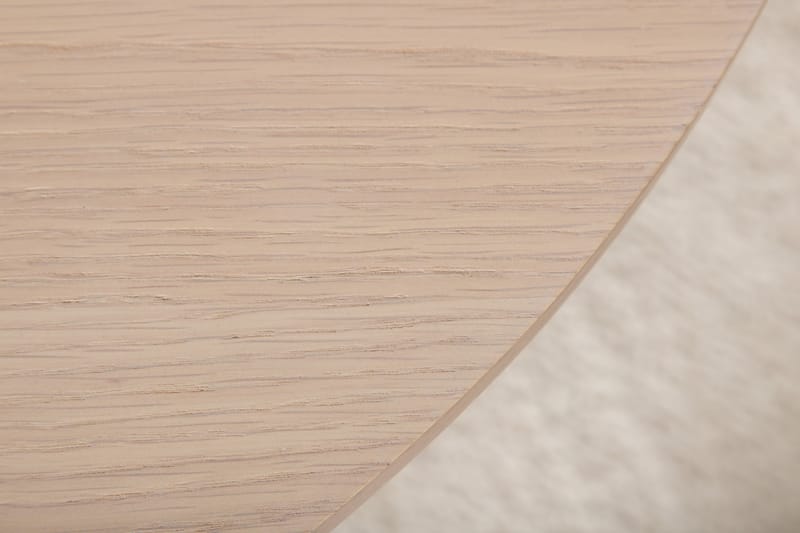 Ruokapöytä Bianca 200 cm Soikea - Beige - Huonekalut - Pöytä & ruokailuryhmä - Ruokapöydät & keittiön pöydät