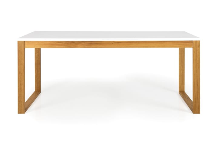 Ruokapöytä Birka 180 cm - Tammi/Valkoinen - Ruokapöydät & keittiön pöydät