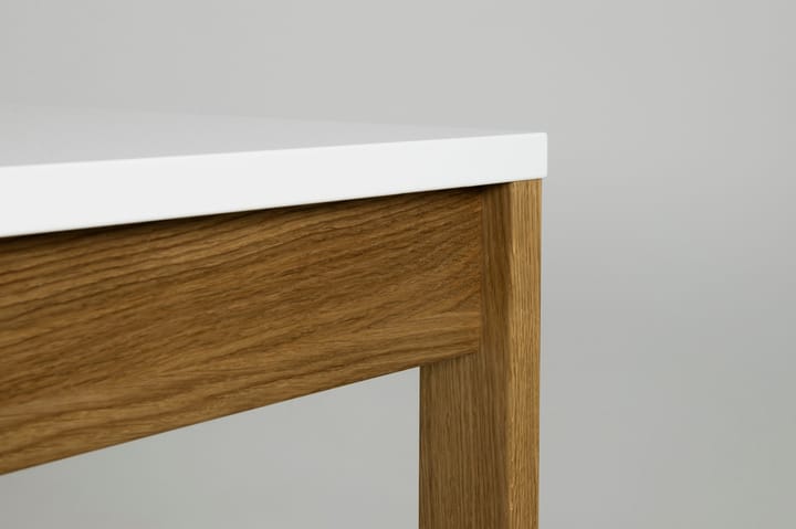 Ruokapöytä Birka 180 cm - Tammi/Valkoinen - Ruokapöydät & keittiön pöydät