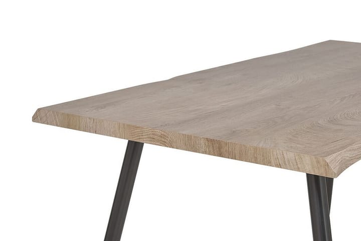 Ruokapöytä Biscot 120 cm - Vaaleanruskea / musta - Ruokapöydät & keittiön pöydät