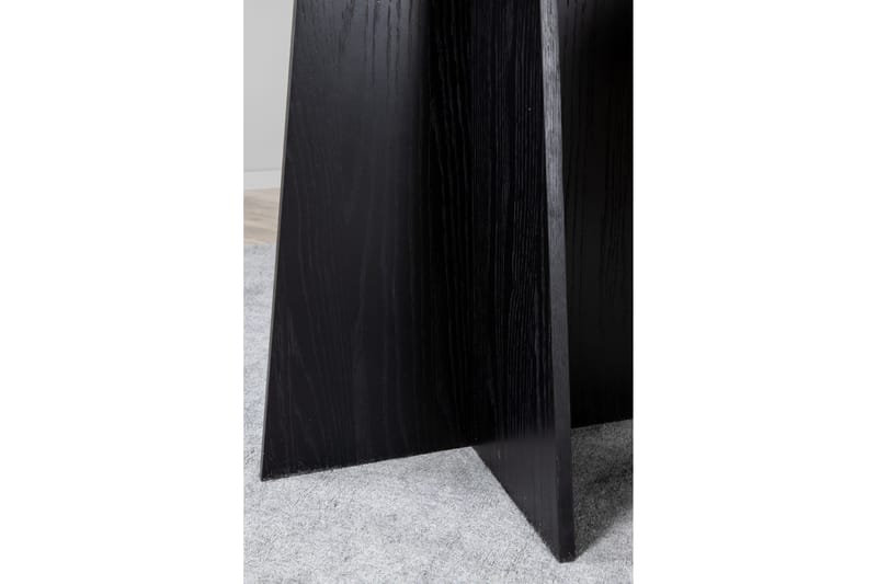 Ruokapöytä Bootcut 110 cm Pyöreä - Musta - Huonekalut - Pöytä & ruokailuryhmä - Ruokapöydät & keittiön pöydät