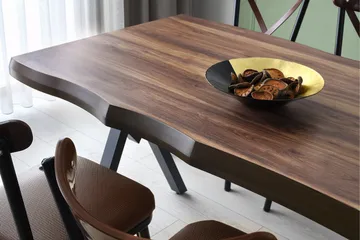 Ruokapöytä Cauha 140 cm - Pähkinä - Huonekalut - Pöytä & ruokailuryhmä - Ruokapöydät & keittiön pöydät