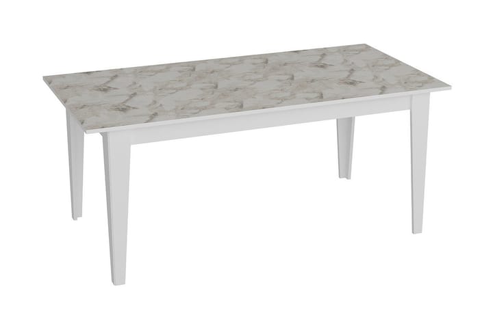 Ruokapöytä Chrostopher 180 cm - Valkoinen - Ruokapöydät & keittiön pöydät