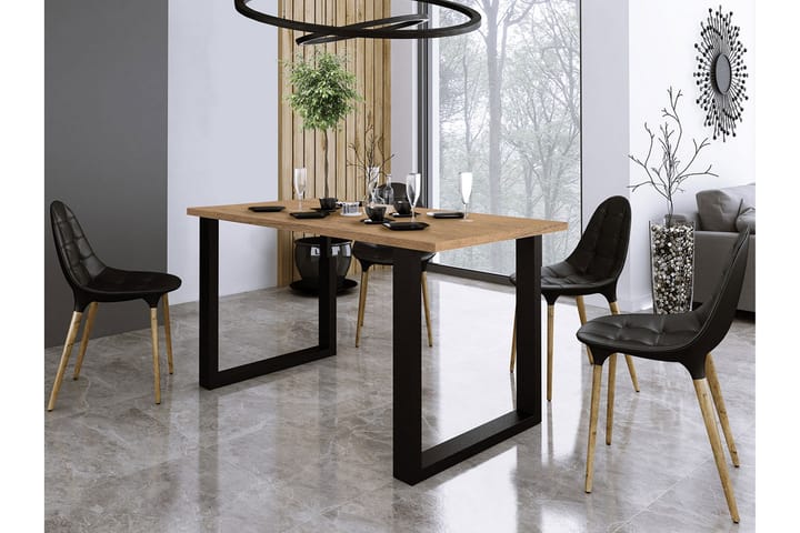Ruokapöytä Ciapin 138 cm - Tammi - Ruokapöydät & keittiön pöydät