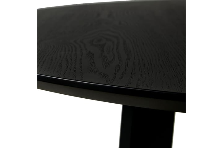 Ruokapöytä Colson 120 cm - Musta - Ruokapöydät & keittiön pöydät