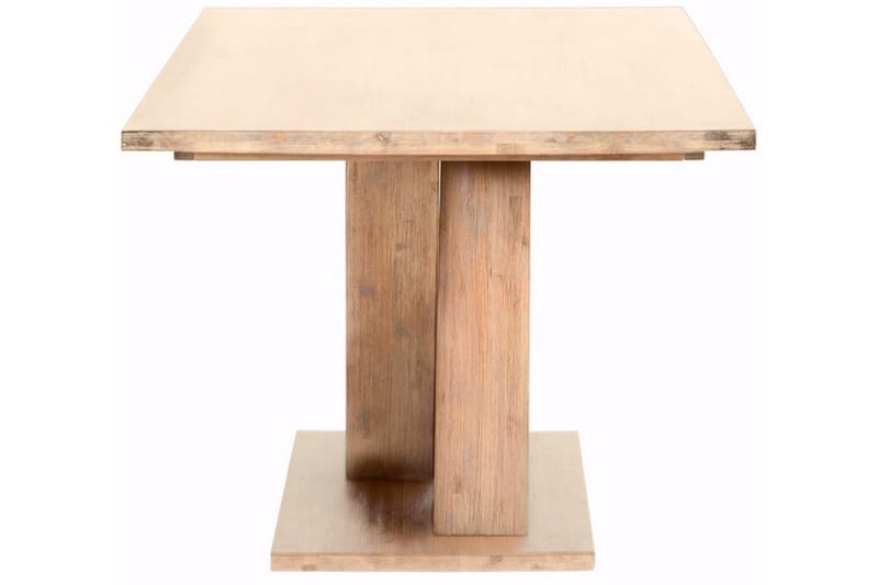 Ruokapöytä Cong 160 cm - Akaasia Beige - Huonekalut - Pöytä & ruokailuryhmä - Ruokapöydät & keittiön pöydät