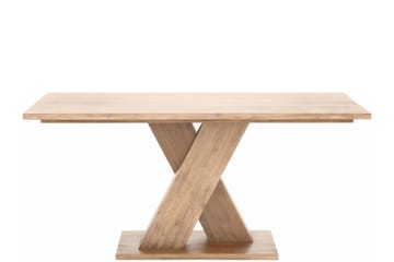 Ruokapöytä Cong 160 cm - Akaasia Beige - Huonekalut - Pöytä & ruokailuryhmä - Ruokapöydät & keittiön pöydät