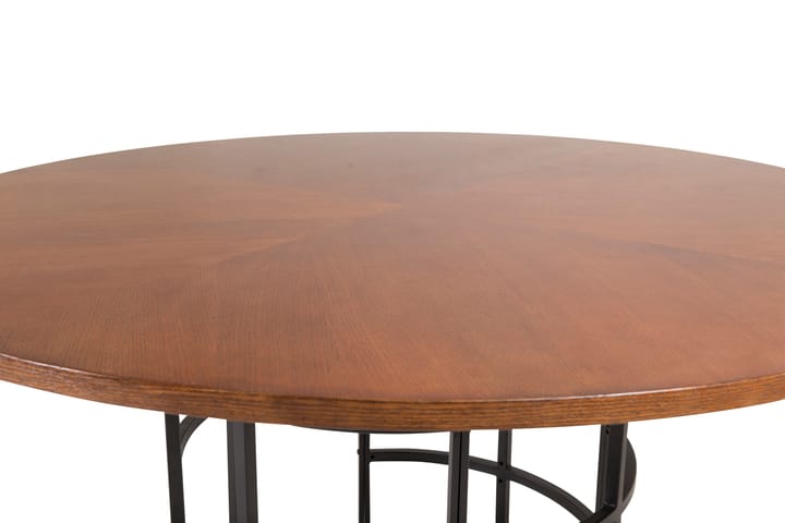 Ruokapöytä Copenhagen Pyöreä 140 cm - Ruskea - Ruokapöydät & keittiön pöydät