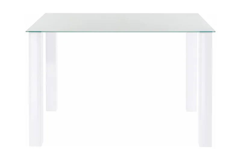 Ruokapöytä Danja 120 cm, Valkoinen