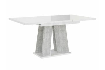 Ruokapöytä Denogal 90 cm - Valkoinen - Huonekalut - Pöytä & ruokailuryhmä - Ruokapöydät & keittiön pöydät