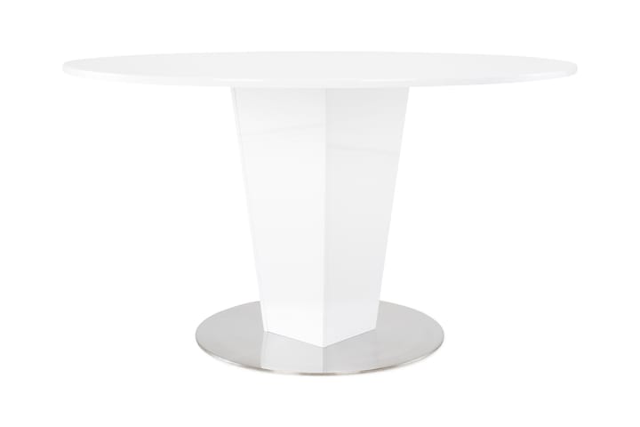 Ruokapöytä Diadema 135 cm Pyöreä - Valkoinen - Ruokapöydät & keittiön pöydät