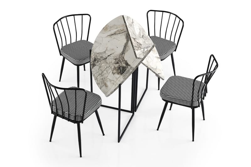 Ruokapöytä Dirk 100x72x100 cm - Vihreä - Huonekalut - Pöytä & ruokailuryhmä - Ruokapöydät & keittiön pöydät