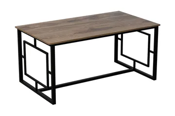 Ruokapöytä Dumö 160 cm - Ruskea/Musta - Huonekalut - Pöytä & ruokailuryhmä - Ruokapöydät & keittiön pöydät