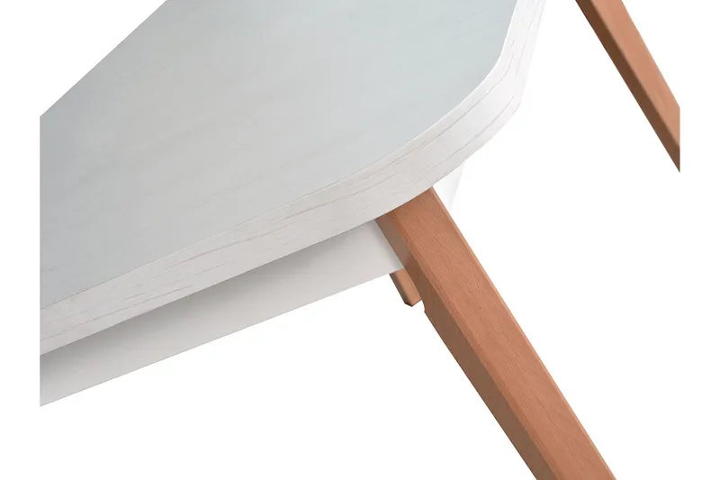 Ruokapöytä Dung VI - Valkoinen - Huonekalut - Pöytä & ruokailuryhmä - Ruokapöydät & keittiön pöydät