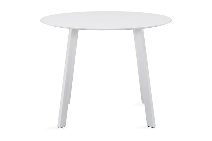 Ruokapöytä Eli 100 cm Pyöreä - Valkoinen - Ruokapöydät & keittiön pöydät