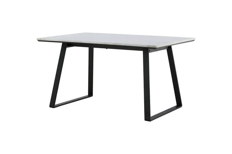 Ruokapöytä Estelle 140 cm, Valkoinen